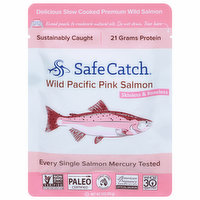 Safe Catch Pink Salmon, Wild Pacific, Skinless & Boneless, 3 Ounce