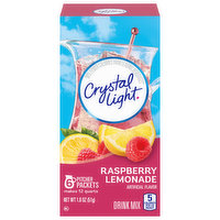 Crystal Light Drink Mix, Raspberry Lemonade, 6 Each