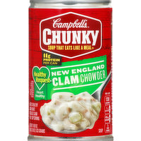 Campbell's Soup, Clam Chowder, New England, 18.8 Ounce