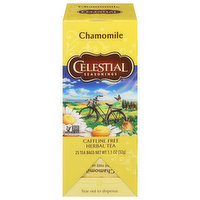 Celestial Seasonings Herbal Tea, Chamomile, Caffeine Free, Tea Bags, 25 Each