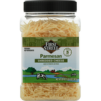 First Street Grated Parmesan Shredded Cheese, 24 Ounce