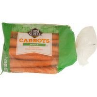 First Street Carrots, Whole, 5 Pound