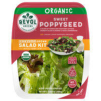 Revol Greens Salad Kit, Organic, Sweet Poppyseed, 7.06 Ounce