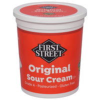 First Street Sour Cream, Original, 32 Ounce