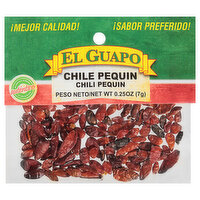 El Guapo Whole Pequin Chili Peppers (Chile Pequin Entero), 0.25 Ounce