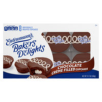 Entenmann's Chocolate Crème Snack Cakes, 12.7 Ounce