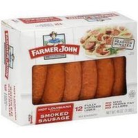 Farmer John Hot Smoked Sausage FZ, 3 Pound