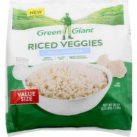 Green Giant Riced Veggies, Cauliflower, Value Size, 40 Ounce