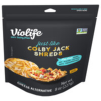 Violife Cheese Alternative, 100% Dairy Free, Colby Jack, 8 Ounce