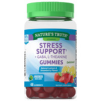 Nature's Truth Stress Support, Gummies, Natural Lemon & Strawberry Flavor, 48 Each