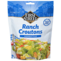 First Street Ranch Croutons, Homestyle, 5 Ounce
