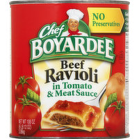 Chef Boyardee Ravioli, in Tomato & Meat Sauce, Beef, 108 Ounce