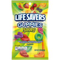 Life Savers Candy Gummies Sour, 7 oz Bag, 7 Ounce