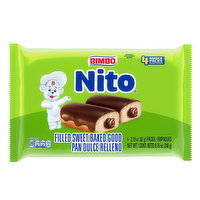 Bimbo Bimbo Nito Creme-Filled Sweet Roll, 4 count, 8.76 oz, 8.76 Ounce