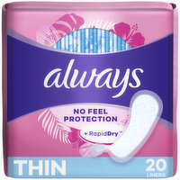 Always Regular Absorbency, Unscented, 20 Ct, 20 Each