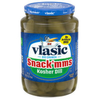 Vlasic Pickles, Kosher Dill, Snack'mms, 24 Ounce