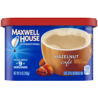 Maxwell House Hazelnut Cafe Beverage Mix, 9 Ounce