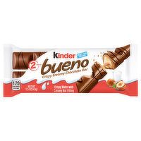 Kinder Bueno Chocolate Bar, Crispy Creamy, 1 Each