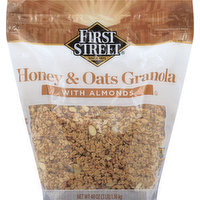 FIRST STREET Granola, with Almonds, Honey & Oats, 48 Ounce