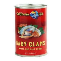 California Girl Baby Clams, 10 Ounce