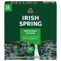 Irish Spring Deodorant Bar Soap for Men, Original Clean, 45 Ounce