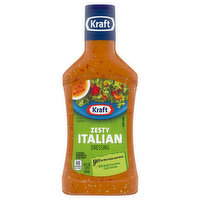 Kraft Dressing, Zesty Italian, 16 Fluid ounce