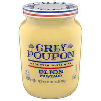 Grey Poupon Mustard, Dijon, 16 Ounce