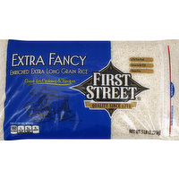 First Street Rice, Enriched, Extra Long Grain, Extra Fancy, 80 Ounce