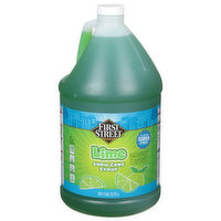 First Street Snow Cone Syrup, Lime, 1 Gallon