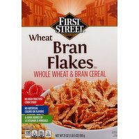 First Street Bran Flakes, Wheat, 21 Ounce