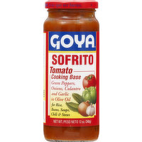 Goya Tomato Cooking Base, Sofrito, 12 Ounce