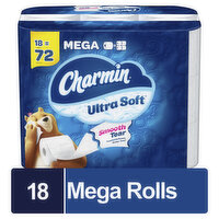 Charmin Charmin Ultra Soft Toilet Paper 18 Mega Rolls, 18 Each