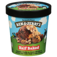 Ben & Jerry's Ice Cream, Half Baked, 16 Ounce