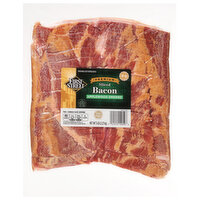 First Street Bacon, Sliced, Premium, Applewood Smoked, 5 Pound