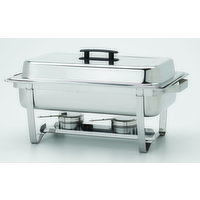 First Street Stainless Steel Full Size Chafer, 1 Each