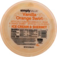 Simply Value Vanilla Ice Cream 4 qt, 128 Ounce