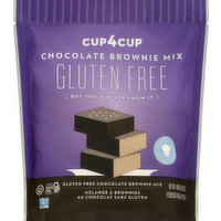 Cup4Cup Brownie Mix, Gluten Free, Chocolate, 404 Gram