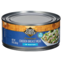 First Street Chicken Breast Meat, Premium, 10 Ounce