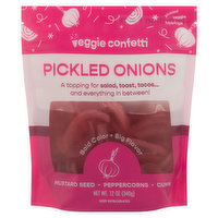 Veggie Confetti Pickled Onions, 12 Ounce