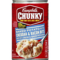 Campbell's Soup, Baked Potato with Cheddar & Bacon Bits, 18.8 Ounce