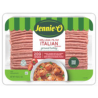 Jennie-O Turkey, Ground, 93%/7%, Italian, Seasoned, 16 Ounce