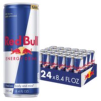 Red Bull Energy Drink, 8.4 fl oz, 201.6 Ounce