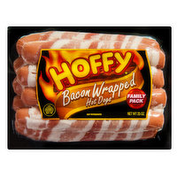 Hoffy Bacon Wrap Hot Dog, 25 Ounce