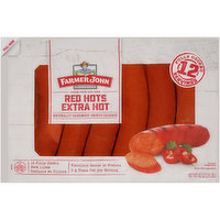 Farmer John Red Hot Sausage, 42 Ounce