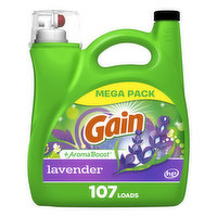 Gain Liquid Laundry Detergent, Lavender Scent, 107 Loads, 154 oz, 154 Ounce