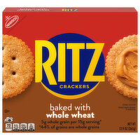 Ritz Crackers, Baked with Whole Wheat, 12.9 Ounce