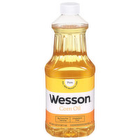 Wesson Corn Oil, 48 Fluid ounce