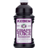 Kedem 100% Juice, Grape, 64 Ounce