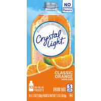 Crystal Light Classic Orange Powdered Drink Mix, 10 Each