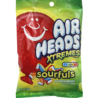 Air Heads Xtremes Candy, Xtremes, Sourfuls, Rainbow Berry, 6 Ounce